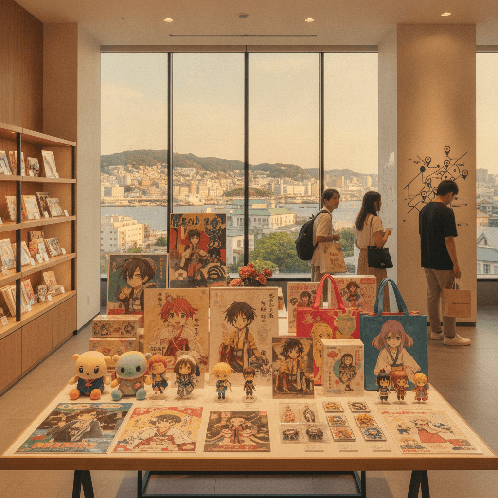 人気アニメの舞台・長崎でグッズ探し:聖地巡礼者必見の店舗と戦略