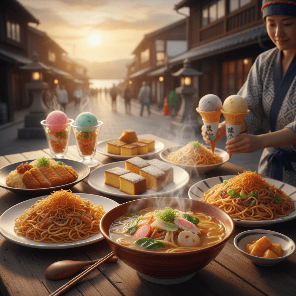 長崎名物グルメ食べ歩き完全ガイド:聖地巡礼を深化させる食の旅