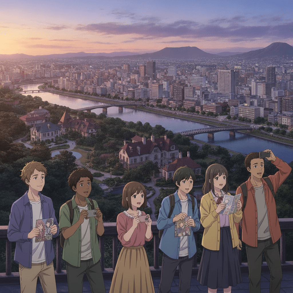 長崎アニメ聖地巡礼の決定版:『色づく世界の明日から』から読み解く多層的魅力